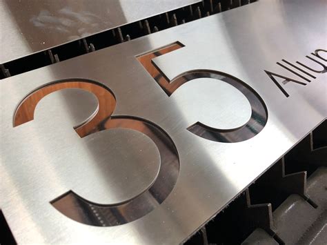 laser cut metal house numbers|laser cut letters and numbers.